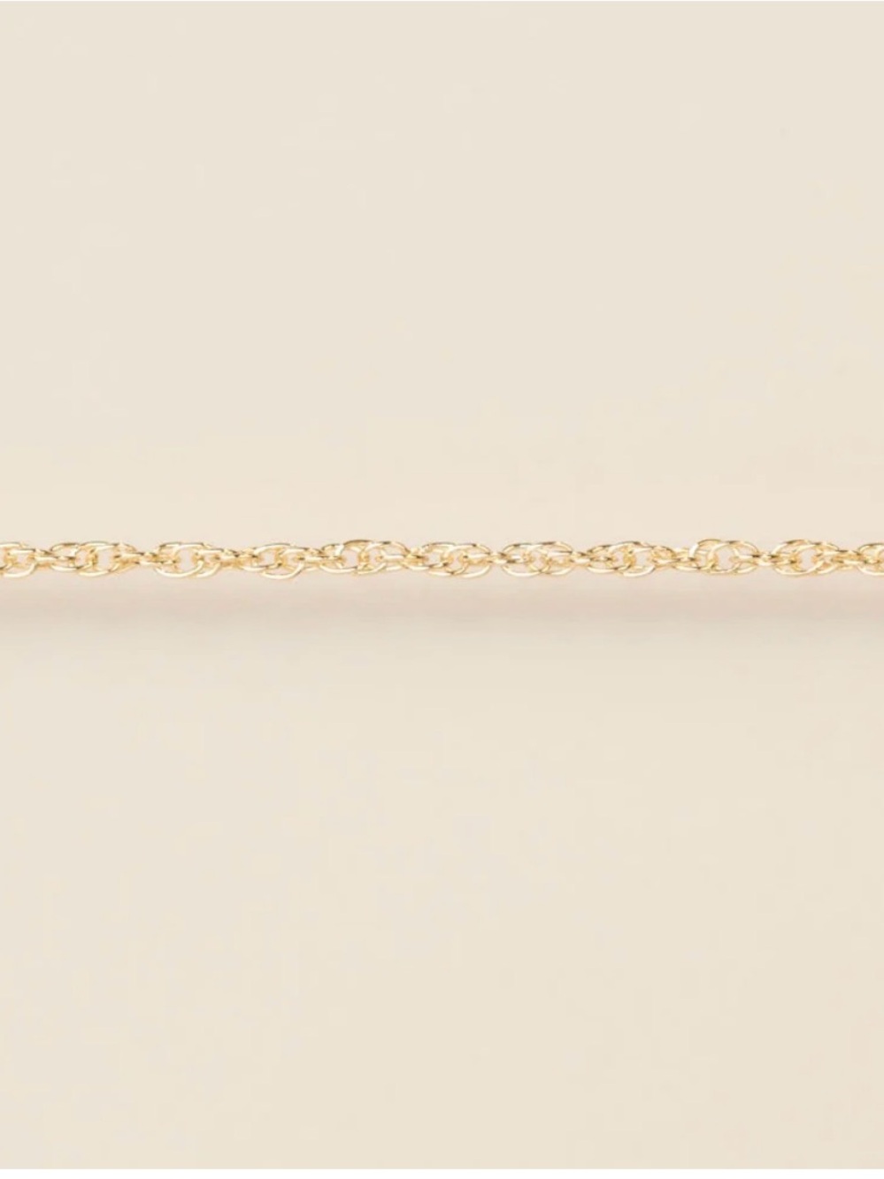 14k gold rope chain